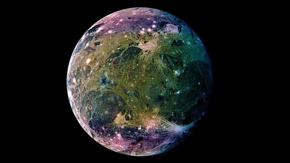 Ганимед - спутник Юпитера