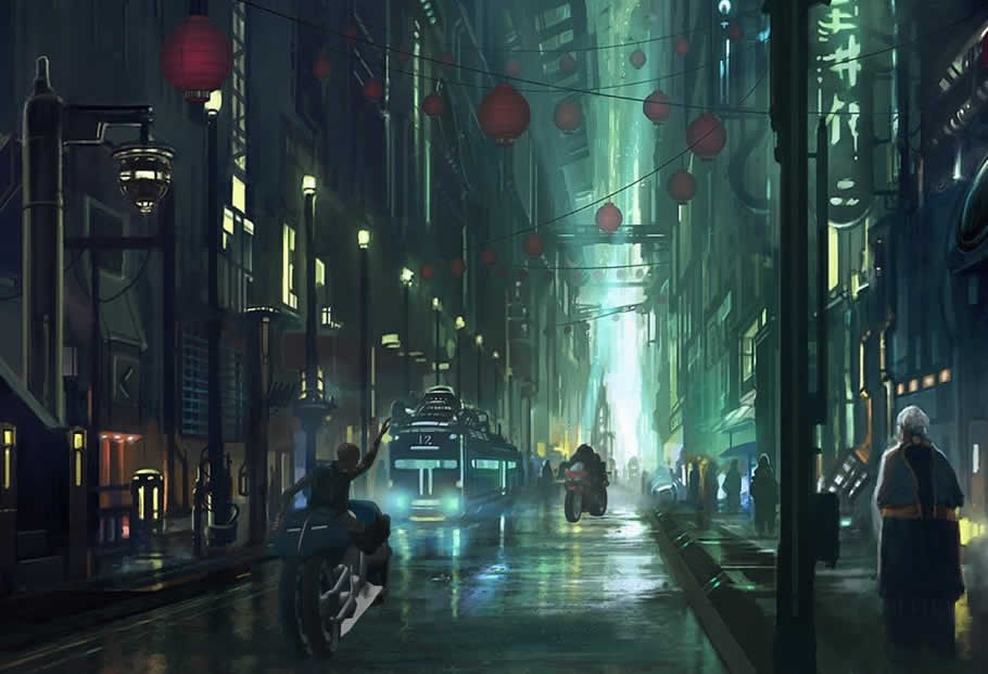 Улицы и переулки в фантастике