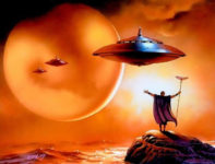 Такие феномены получили общее название неопознанные летающие объекты (НЛО). Английский эквивалент этой аббревиатуры (UFO) расшифровывается в точности так же.