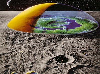 Спектролит - купол на Луне